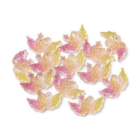 Luminous Transparent Resin Decoden Cabochons RESI-D013-14-1