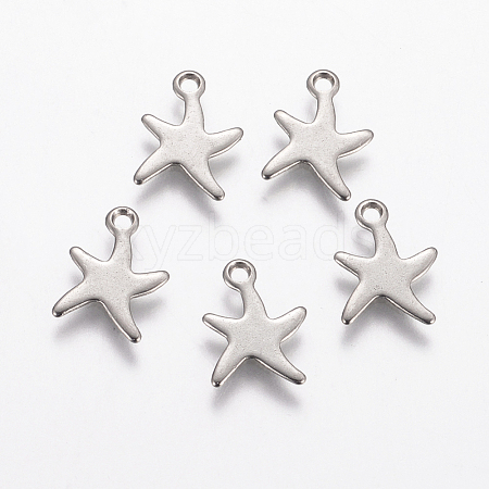 201 Stainless Steel Charms X-STAS-F039-47-P-1