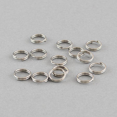304 Stainless Steel Split Rings A-STAS-Q186-01-5mm-1