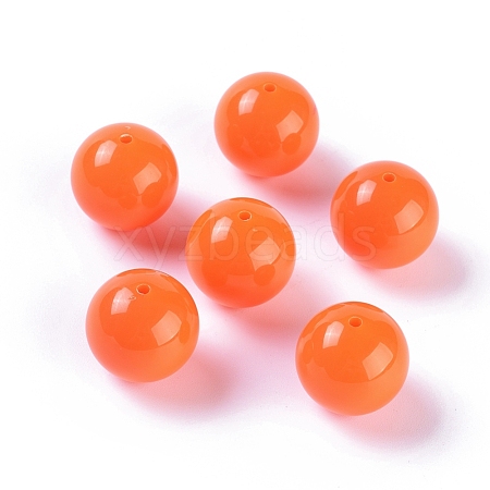 Neon Chunky Bubblegum Acrylic Beads X-LACR-20mm-4-1