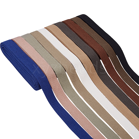 40 Yards 10 Colors Polycotton Ribbon OCOR-NB0002-54-1