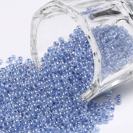 12/0 Grade A Round Glass Seed Beads SEED-N001-B-917-1