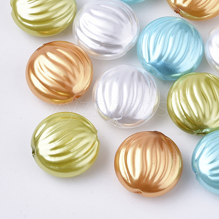 ABS Plastic Imitation Pearl Beads KY-T013-022-1