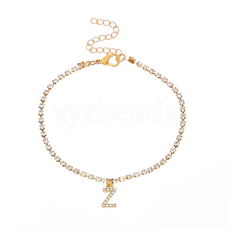 Fashionable and Creative Rhinestone Anklet Bracelets DA6716-26-1