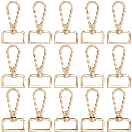 16Pcs Zinc Alloy Swivel Clasps FIND-SP0003-73G-1