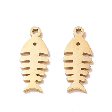 304 Stainless Steel Pendants STAS-E159-08G-1