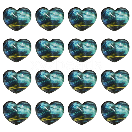 40Pcs Lampwork Cabochons LAMP-PH0001-43A-1