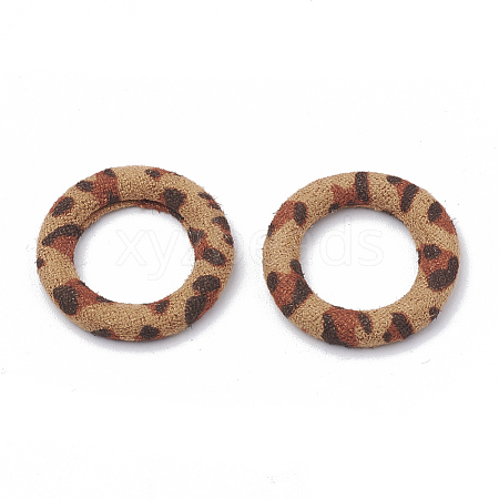 Cloth Fabric Covered Linking Rings WOVE-N009-06C-1