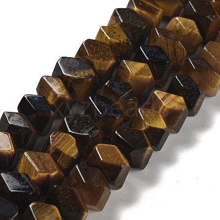 Natural Tiger Eye Beads Strands G-D091-A21-1