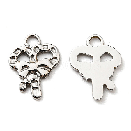 304 Stainless Steel Charms STAS-Q248-04P-1