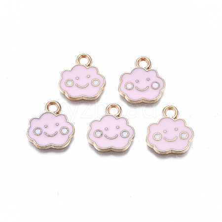 Alloy Enamel Charms ENAM-S121-072B-1