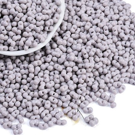 Baking Paint Glass Seed Beads SEED-K010-A04-1