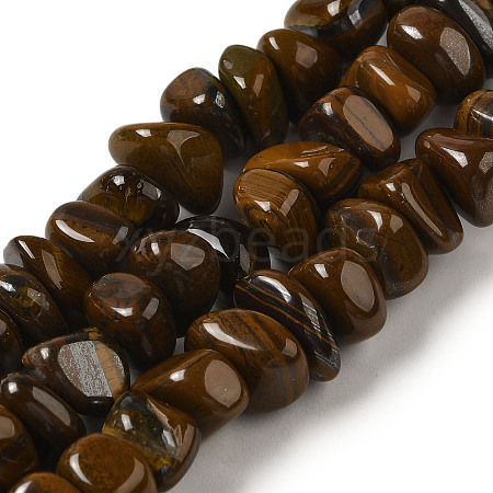 Natura Tiger Iron Beads Strands G-B078-G02-01-1