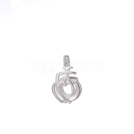 Hollow Brass Bead Cage Pendants LS-FIND-PW0024-27A-1