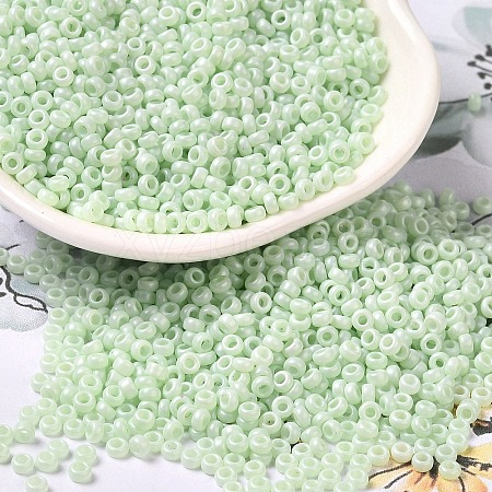 Baking Paint Glass Seed Beads SEED-P006-03A-33-1