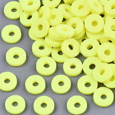 Handmade Polymer Clay Beads CLAY-Q251-6.0mm-95-1