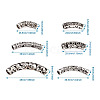 Kissitty Tibetan Style Alloy Tube Beads PALLOY-KS0002-05-31