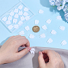 60Pcs Acrylic Buttons BUTT-PH0001-59B-01-3