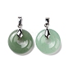 Natural Green Aventurine Pendants G-E059-01P-04-2