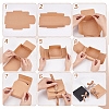 Square Cardboard Paper Jewelry Gift Boxes CBOX-WH0003-35B-3