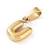 316L Surgical Stainless Steel Charms LS-STAS-G315-01G-U-2