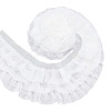 BENECREAT 3-Layer Pleated Chiffon Flower Lace Trim OCOR-BC0002-04A-1