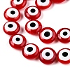 Handmade Evil Eye Lampwork Beads Strands LAMP-N024-27B-01-3