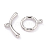 Rack Plating Brass Toggle Clasps KK-B036-09P-1