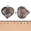 Natural Glaucophane Pendants GG-K002-04I-3