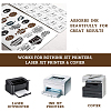 A4 Self Adhesive Laser/Inkjet Printing Paper AJEW-WH0098-50-3