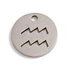 Non-Tarnish 201 Stainless Steel Charms STAS-E217-10P-07-1