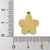 316 Surgical Stainless Steel Enamel Pendants STAS-M073-17G-3