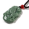 Natural Jadeite Pendant Necklaces G-H306-05-10-3