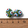 Glass Enamel Beads GLAA-C038-01F-4