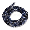 Natural Sodalite Beads Strands G-B107-A03-06-3