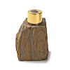 Raw Natural Tiger Eye Perfume Bottle G-B131-03B-1