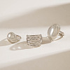 3Pcs Alloy Finger Rings Sets WG7802C-04-2