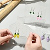 4Pcs 2 Styles Acrylic Earring Display Frame EDIS-YW0001-07-5