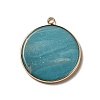 Natural Amazonite Pendants G-A213-01G-02-3