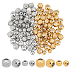 Unicraftale 120Pcs 4 Styles 201 Stainless Steel Beads STAS-UN0043-33-1