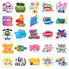 Letter Stickers Self-Adhesive Stickers PW-WG66545-01-4