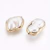 Natural Baroque Pearl Cultured Freshwater Pearl Beads G-O168-09G-1