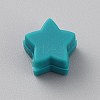 Star Silicone Focal Beads SIL-TAC0008-08N-1