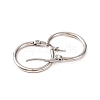 304 Stainless Steel Hoop Earrings for Women EJEW-F339-02P-01-2