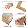 Natural Wood Photo Frames DIY-WH0247-004-3