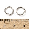 Non-Tarnish 304 Stainless Steel Open Jump Rings STAS-C085-01B-P-3