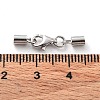 Anti-Tarnish 925 Sterling Silver Lobster Claw Clasps STER-P055-03D-P-3