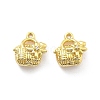 Brass Micro Pave Cubic Zirconia Pendants KK-U049-04G-01-1