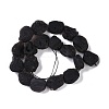 Natural Tektite Beads Strands G-Q164-F03-01-3