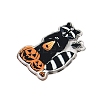 Halloween Theme Opaque Acrylic Pendants SACR-S034-08B-2